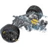 CADA DOUBLEE C64004 64004 TOP TOY TC1721 1721 non  CÔNG THỨC E 1:8 tỷ lệ 1:8 bộ đồ chơi xếp lắp ráp ghép mô hình FORMULA RACE CAR 1667 khối