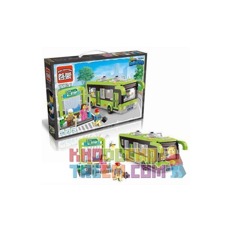 QMAN ENLIGHTEN KEEPPLEY 1121 non  XE BUÝT THÀNH PHỐ bộ đồ chơi xếp lắp ráp ghép mô hình City CITY BUSES 418 khối QMAN ENLIGHTEN KEEPPLEY 1121 non  XE BUÝT THÀNH PHỐ bộ đồ chơi xếp lắp ráp ghép mô hình City CITY BUSES 418 khối