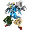 SEMBO 103242 103243 103244 103241 non  STEEL MECHA JIBIAN GALE MÁY BAY VẬN TẢI 4 TỔ HỢP CHIẾN ĐẤU TÀNG HÌNH TRỰC THĂNG VŨ TRANG bộ đồ chơi xếp lắp ráp ghép mô hình Transformers MECHA OF STEEL Robot Đại Chiến Người Máy Biến Hình 839 khối