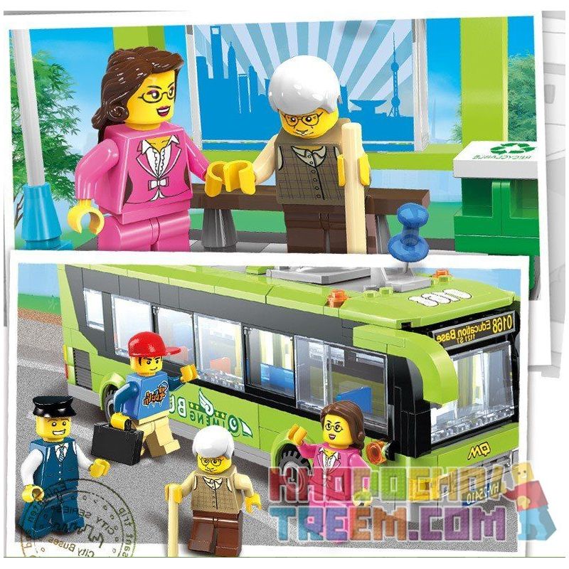 QMAN ENLIGHTEN KEEPPLEY 1121 non  XE BUÝT THÀNH PHỐ bộ đồ chơi xếp lắp ráp ghép mô hình City CITY BUSES 418 khối QMAN ENLIGHTEN KEEPPLEY 1121 non  XE BUÝT THÀNH PHỐ bộ đồ chơi xếp lắp ráp ghép mô hình City CITY BUSES 418 khối