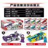 MINGDI LEIBAO K0282 0282 non  CÔNG THỨC KÉO XE THẦN TỐC 8 MẪU bộ đồ chơi xếp lắp ráp ghép mô hình Racers SPEED EQUATION Đua Tốc Độ 831 khối