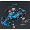 CADA DOUBLEE C64004 64004 TOP TOY TC1721 1721 non  CÔNG THỨC E 1:8 tỷ lệ 1:8 bộ đồ chơi xếp lắp ráp ghép mô hình FORMULA RACE CAR 1667 khối
