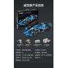 CADA DOUBLEE C64004 64004 TOP TOY TC1721 1721 non  CÔNG THỨC E 1:8 tỷ lệ 1:8 bộ đồ chơi xếp lắp ráp ghép mô hình FORMULA RACE CAR 1667 khối