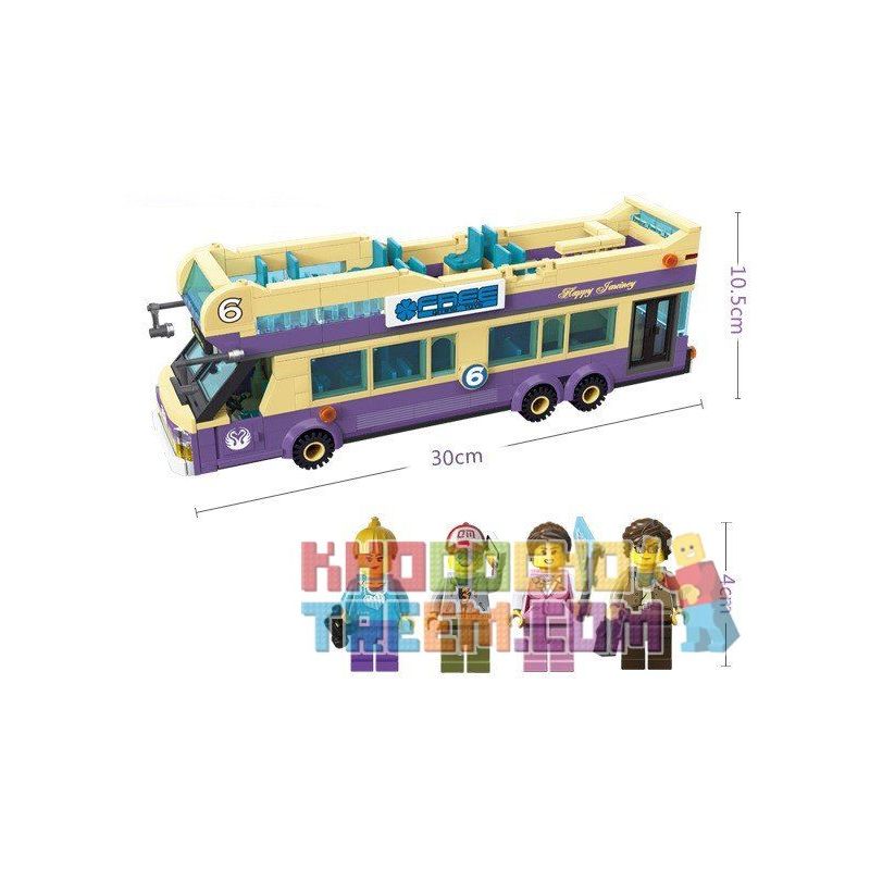 QMAN ENLIGHTEN KEEPPLEY 1123 non  XE BUÝT DU LỊCH 2 TẦNG bộ đồ chơi xếp lắp ráp ghép mô hình City SIGHTSEEING BUS Thành Phố 455 khối QMAN ENLIGHTEN KEEPPLEY 1123 non  XE BUÝT DU LỊCH 2 TẦNG bộ đồ chơi xếp lắp ráp ghép mô hình City SIGHTSEEING BUS Thành Phố 455 khối