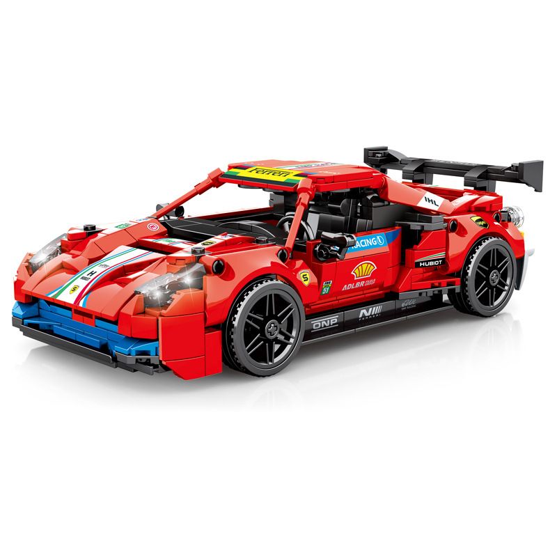 SHENG YUAN SY 8412 non Lego FERRARI 488 GTE. bộ đồ chơi xếp lắp ráp ghép mô hình Technic Kỹ Thuật Công Nghệ Cao Mô Hình Phương Tiện 826 khối