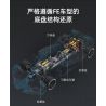 CADA DOUBLEE C64004 64004 TOP TOY TC1721 1721 non  CÔNG THỨC E 1:8 tỷ lệ 1:8 bộ đồ chơi xếp lắp ráp ghép mô hình FORMULA RACE CAR 1667 khối