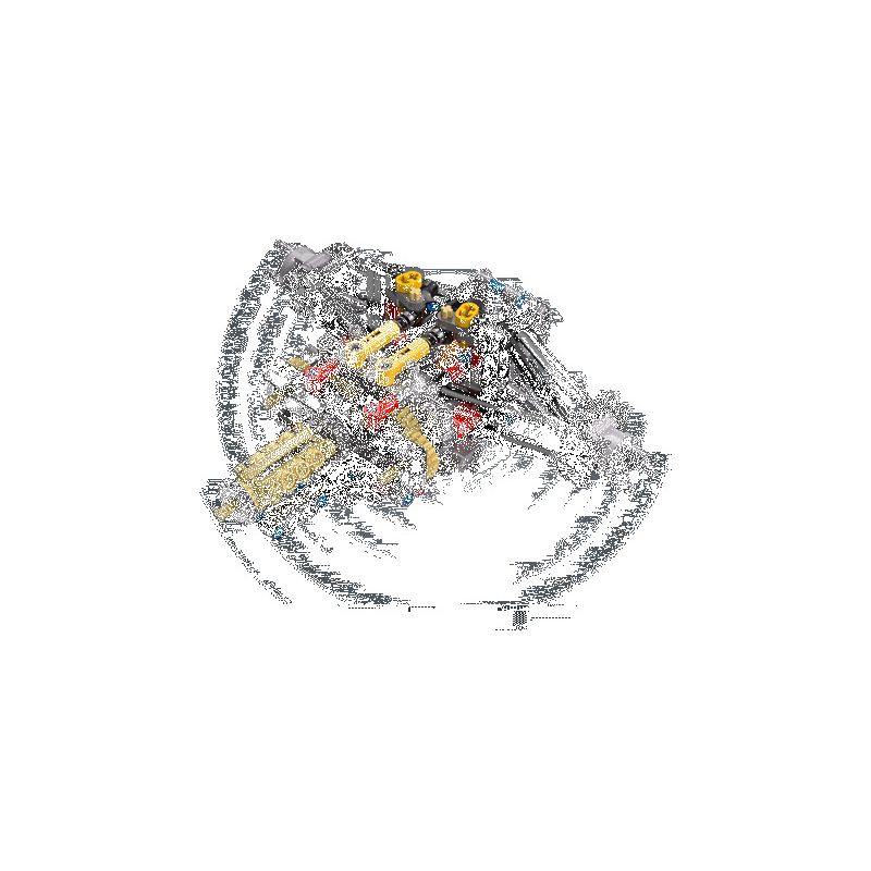 CADA DOUBLEE C64004 64004 TOP TOY TC1721 1721 non  CÔNG THỨC E 1:8 tỷ lệ 1:8 bộ đồ chơi xếp lắp ráp ghép mô hình FORMULA RACE CAR 1667 khối