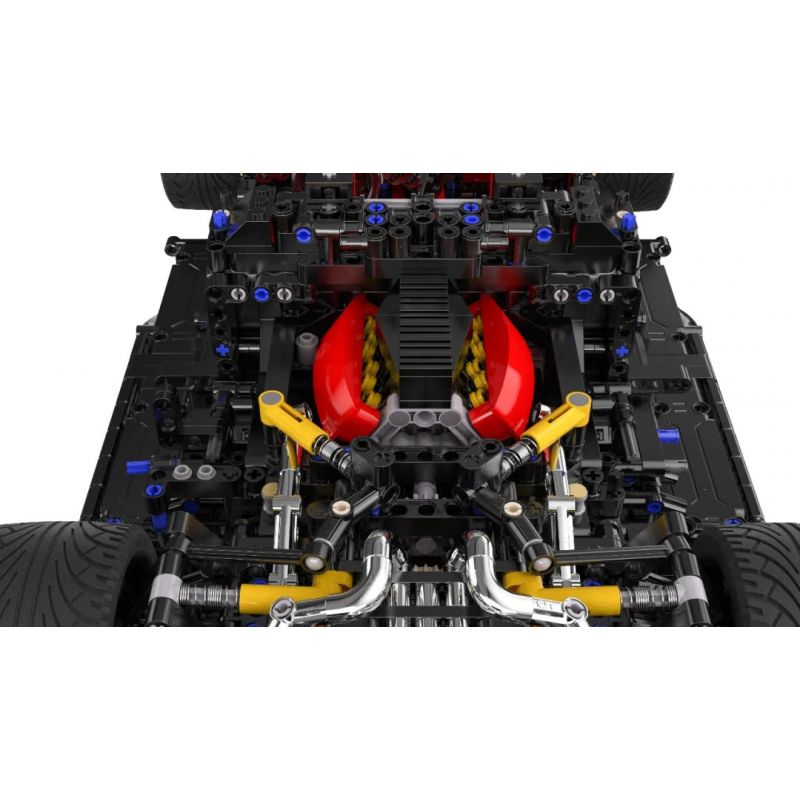 CADA DOUBLEE C61053 61053 C64003 64003 non  SIÊU XE HELIOS APOLLO IE 1:8 tỷ lệ 1:8 bộ đồ chơi xếp lắp ráp ghép mô hình GUMPERT APOLLO IE、V12 HTPERCAR 4449 khối