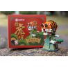 GOBRICKS G2201 2201 non  TIGER ROAR 2022 PHIÊN BẢN GIỚI HẠN bộ đồ chơi xếp lắp ráp ghép mô hình Chinese Traditional Festivals Lễ Hội Cổ Truyền 278 khối