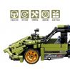 GBL KY1043 1043 non  SIÊU XE ZONDA bộ đồ chơi xếp lắp ráp ghép mô hình  PROJECT MACHINE Kỹ Thuật Công Nghệ Cao Mô Hình Phương Tiện 475 khối