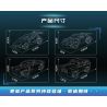 LEIBAO 8325-3 non  CÔNG NGHỆ XE THỂ THAO MÀU XANH bộ đồ chơi xếp lắp ráp ghép mô hình  Kỹ Thuật Công Nghệ Cao Mô Hình Phương Tiện 227 khối