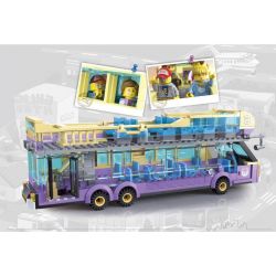 QMAN ENLIGHTEN KEEPPLEY 1123 non  XE BUÝT DU LỊCH 2 TẦNG bộ đồ chơi xếp lắp ráp ghép mô hình City SIGHTSEEING BUS Thành Phố 455 khối QMAN ENLIGHTEN KEEPPLEY 1123 non  XE BUÝT DU LỊCH 2 TẦNG bộ đồ chơi xếp lắp ráp ghép mô hình City SIGHTSEEING BUS Thành Phố 455 khối
