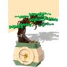 HENGTAI 92032D non  TRONG CHẬU bộ đồ chơi xếp lắp ráp ghép mô hình TIMESPRITE TIME POTTED 217 khối