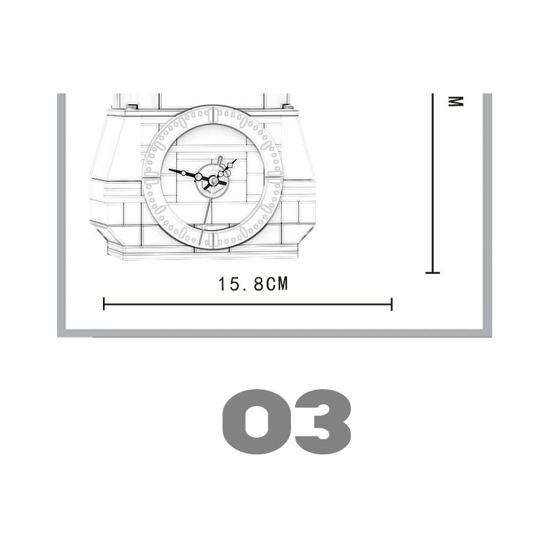 HENGTAI 92032D non  TRONG CHẬU bộ đồ chơi xếp lắp ráp ghép mô hình TIMESPRITE TIME POTTED 217 khối
