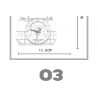 HENGTAI 92032D non  TRONG CHẬU bộ đồ chơi xếp lắp ráp ghép mô hình TIMESPRITE TIME POTTED 217 khối