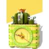 HENGTAI 92032C non  CÂY XƯƠNG RỒNG bộ đồ chơi xếp lắp ráp ghép mô hình TIMESPRITE TIME POTTED 260 khối