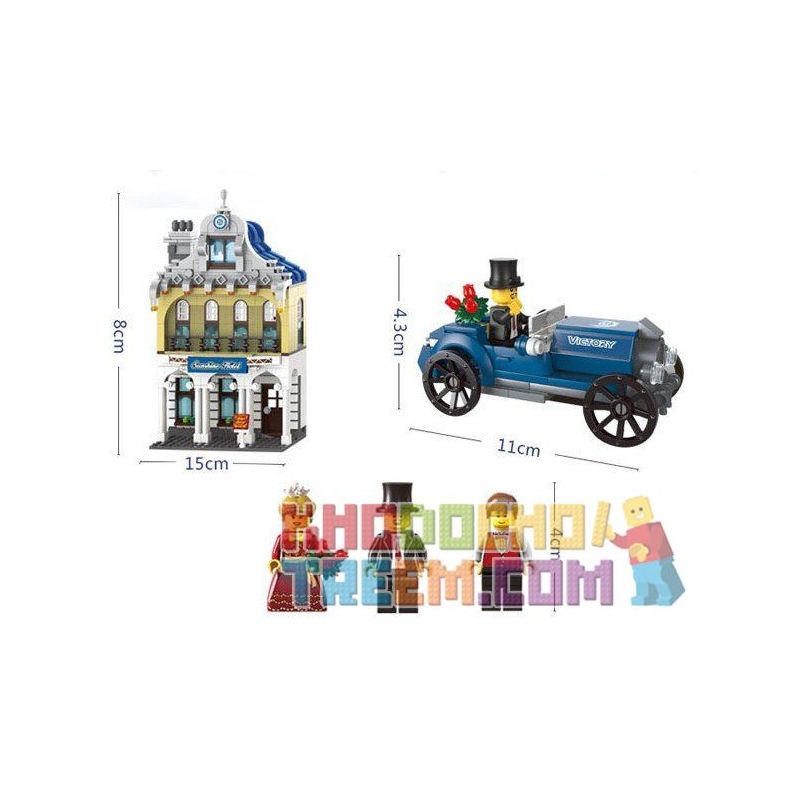 QMAN ENLIGHTEN KEEPPLEY 1127 non  KHÁCH SẠN MẶT TRỜI bộ đồ chơi xếp lắp ráp ghép mô hình City SUNSHINE HOTEL Thành Phố 628 khối QMAN ENLIGHTEN KEEPPLEY 1127 non  KHÁCH SẠN MẶT TRỜI bộ đồ chơi xếp lắp ráp ghép mô hình City SUNSHINE HOTEL Thành Phố 628 khối