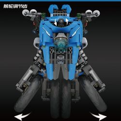 MouldKing 23009 Mould King 23009 non  BẢN CONCEPT MÔTÔ BAY bộ đồ chơi xếp lắp ráp ghép mô hình  FLY MOTOR CONCEPT Kỹ Thuật Công Nghệ Cao Mô Hình Phương Tiện 1536 khối