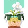 HENGTAI 92032B non  TRONG CHẬU bộ đồ chơi xếp lắp ráp ghép mô hình TIMESPRITE TIME POTTED 220 khối