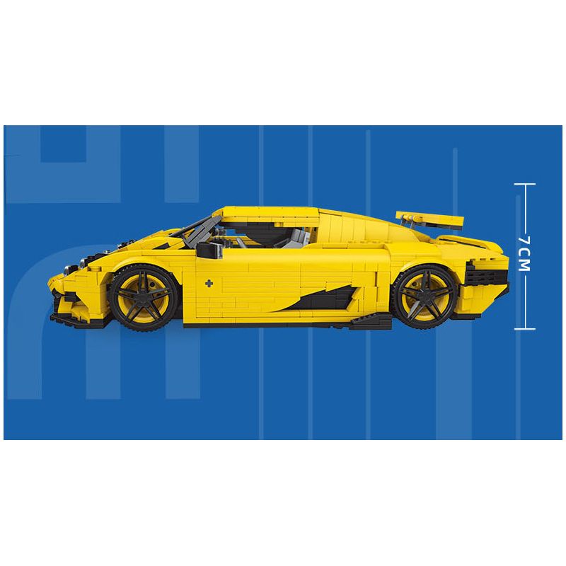 MouldKing 10018 Mould King 10018 non  KOENIGSEGG REGERA bộ đồ chơi xếp lắp ráp ghép mô hình Creator Expert Chuyên Gia Sáng Tạo 1341 khối