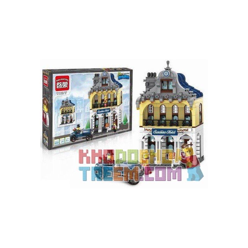 QMAN ENLIGHTEN KEEPPLEY 1127 non  KHÁCH SẠN MẶT TRỜI bộ đồ chơi xếp lắp ráp ghép mô hình City SUNSHINE HOTEL Thành Phố 628 khối QMAN ENLIGHTEN KEEPPLEY 1127 non  KHÁCH SẠN MẶT TRỜI bộ đồ chơi xếp lắp ráp ghép mô hình City SUNSHINE HOTEL Thành Phố 628 khối