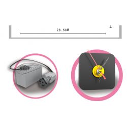 HENGTAI 92036 non  CÚ. bộ đồ chơi xếp lắp ráp ghép mô hình TIMESPRITE TIME ANIMAL 770 khối