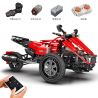 EPIN M004 non  CON BÁO ĐÔ THỊ bộ đồ chơi xếp lắp ráp ghép mô hình  CITY CHEETAH Kỹ Thuật Công Nghệ Cao Mô Hình Phương Tiện 208 khối