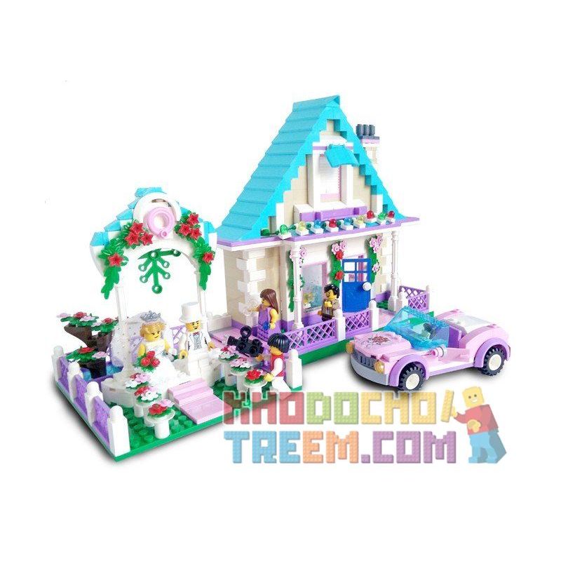 Enlighten 1129 Qman 1129 KEEPPLEY 1129 Xếp hình kiểu Lego CITY Wedding Room Marriage Room đám Cưới Hạnh Phúc 613 khối Enlighten 1129 Qman 1129 KEEPPLEY 1129 Xếp hình kiểu Lego CITY Wedding Room Marriage Room đám Cưới Hạnh Phúc 613 khối