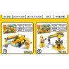 MINGDI LEIBAO D020 non  ĐỘI KỸ THUẬT ĐÔ THỊ 8 TỔ HỢP bộ đồ chơi xếp lắp ráp ghép mô hình City CITY ENGINEERING TEAM Thành Phố 411 khối