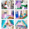 QMAN ENLIGHTEN KEEPPLEY 1129 non  ĐÁM CƯỚI HẠNH PHÚC bộ đồ chơi xếp lắp ráp ghép mô hình City WEDDING ROOM Thành Phố 613 khối