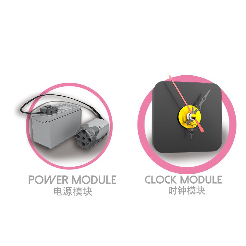 HENGTAI 92033 non  BÁNH XE THỜI GIAN bộ đồ chơi xếp lắp ráp ghép mô hình TIMESPRITE TIME WHEEL 1784 khối