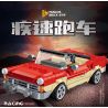 PanlosBrick 666034 Panlos Brick 666034 non  FORD FAIRLANE MUI TRẦN bộ đồ chơi xếp lắp ráp ghép mô hình Racers Đua Tốc Độ 370 khối