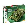 SEMBO 203108 non  XE TĂNG CHIẾN ĐẤU CHỦ LỰC TYPE 99A bộ đồ chơi xếp lắp ráp ghép mô hình Military Army TYPE 99A MAIN BATTLE TANK Quân Sự Bộ Đội 641 khối