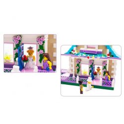 QMAN ENLIGHTEN KEEPPLEY 1129 non  ĐÁM CƯỚI HẠNH PHÚC bộ đồ chơi xếp lắp ráp ghép mô hình City WEDDING ROOM Thành Phố 613 khối