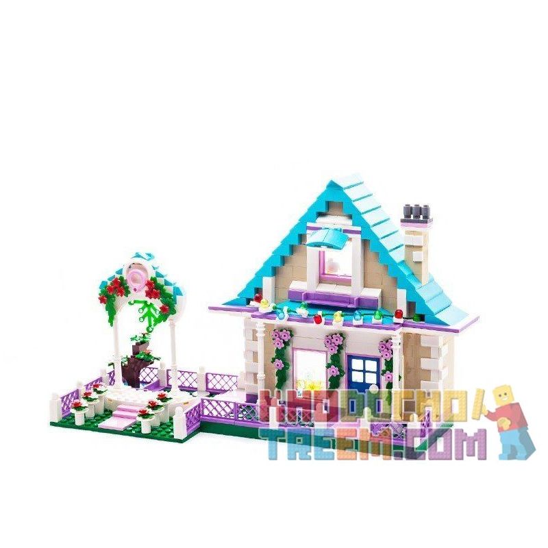 QMAN ENLIGHTEN KEEPPLEY 1129 non  ĐÁM CƯỚI HẠNH PHÚC bộ đồ chơi xếp lắp ráp ghép mô hình City WEDDING ROOM Thành Phố 613 khối