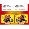 MINGDI LEIBAO C003 non  CHỮA CHÁY ĐÔ THỊ 8 TỔ HỢP bộ đồ chơi xếp lắp ráp ghép mô hình City LIRBAN FIRE FIGHTING Thành Phố 906 khối