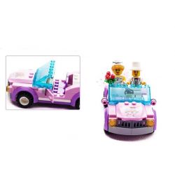 QMAN ENLIGHTEN KEEPPLEY 1129 non  ĐÁM CƯỚI HẠNH PHÚC bộ đồ chơi xếp lắp ráp ghép mô hình City WEDDING ROOM Thành Phố 613 khối