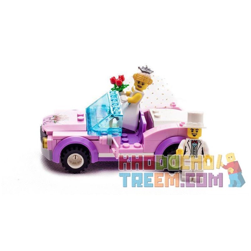 QMAN ENLIGHTEN KEEPPLEY 1129 non  ĐÁM CƯỚI HẠNH PHÚC bộ đồ chơi xếp lắp ráp ghép mô hình City WEDDING ROOM Thành Phố 613 khối