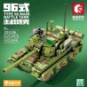 SEMBO 203106 non  XE TĂNG CHIẾN ĐẤU CHỦ LỰC KIỂU 96 bộ đồ chơi xếp lắp ráp ghép mô hình Military Army TYPE 96 MAIN BATTLE TANK Quân Sự Bộ Đội 615 khối