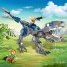 ZHEGAO QL1734 1734 non  MÁY T-REX bộ đồ chơi xếp lắp ráp ghép mô hình Jurassic World DINOSAUR Thế Giới Khủng Long 327 khối