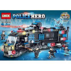 LWCK 60050 non  SIÊU XE SWAT 8 TỔ HỢP bộ đồ chơi xếp lắp ráp ghép mô hình City POLICEHERO Thành Phố 806 khối