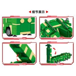 ZHEGAO QL0199 0199 non  HỒN QUÂN MÁU SẮT ĐÔNG PHONG-17 bộ đồ chơi xếp lắp ráp ghép mô hình Iron Blood Military Spirit PALACE BUILDING 1218 khối