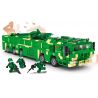 ZHEGAO QL0199 0199 non  HỒN QUÂN MÁU SẮT ĐÔNG PHONG-17 bộ đồ chơi xếp lắp ráp ghép mô hình Iron Blood Military Spirit PALACE BUILDING 1218 khối