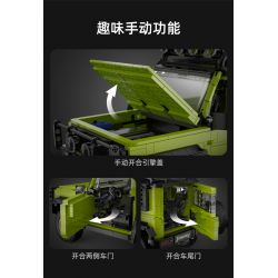 EPIN M003 non  THẦN CHIẾN TRANH LỬA bộ đồ chơi xếp lắp ráp ghép mô hình  FLAME MARS Kỹ Thuật Công Nghệ Cao Mô Hình Phương Tiện 156 khối