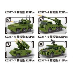 MINGDI LEIBAO K0317 0317 non  CHUYỂN ĐỔI VŨ TRANG 8 SỰ KẾT HỢP GIỮA XE TÊN LỬA VÀ CƠ KHÍ bộ đồ chơi xếp lắp ráp ghép mô hình ARMED DEFORMATION 983 khối