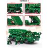 ZHEGAO QL0196 0196 non  LINH HỒN QUÂN ĐỘI MÁU SẮT SÚNG PHÓNG TÊN LỬA GUARDIAN-2D bộ đồ chơi xếp lắp ráp ghép mô hình Iron Blood Military Spirit PALACE BUILDING 1166 khối