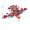 PanlosBrick 690026 Panlos Brick 690026 non  ULTRAMAN MECH & SPACESHIP 8 KẾT HỢP bộ đồ chơi xếp lắp ráp ghép mô hình Vệ Binh Vũ Trụ Siêu Nhân Điện Quang 757 khối