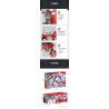 PanlosBrick 690026 Panlos Brick 690026 non  ULTRAMAN MECH & SPACESHIP 8 KẾT HỢP bộ đồ chơi xếp lắp ráp ghép mô hình Vệ Binh Vũ Trụ Siêu Nhân Điện Quang 757 khối