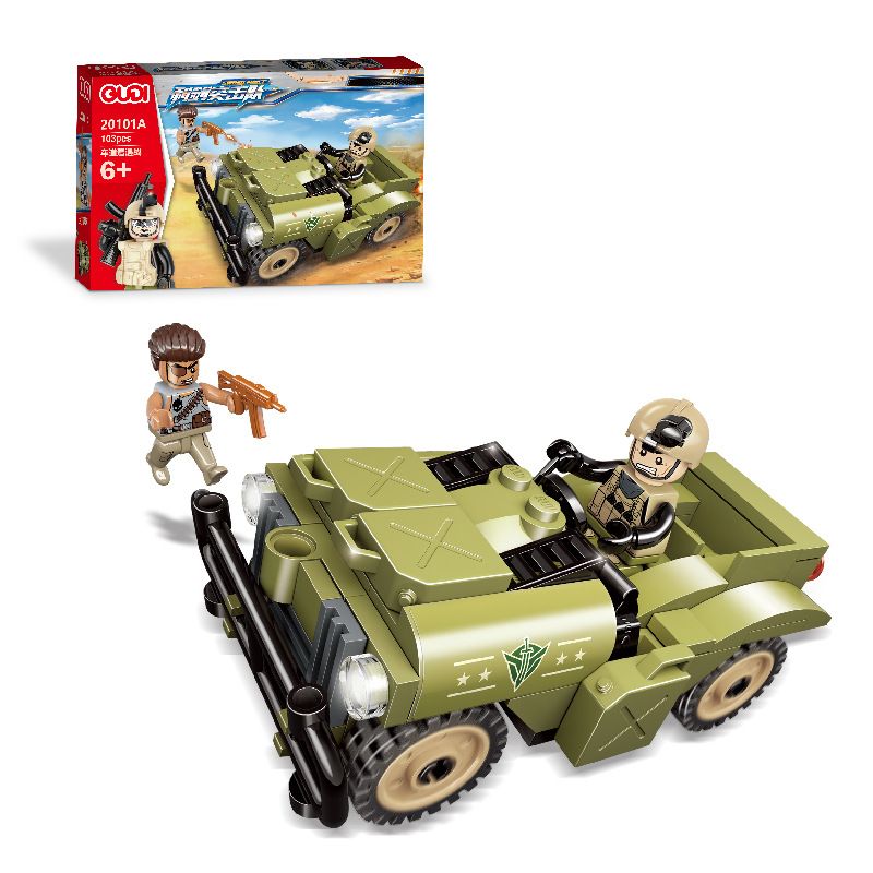 GUDI 20101A 20101B 20101C 20101D non  SWORD COMMANDO 4 KIỂU GẶP NGÕ TẤN CÔNG TRỰC THĂNG THEO DÕI TÔ BUDGIE TRUY ĐUỔI CẤP ĐỘ bộ đồ chơi xếp lắp ráp ghép mô hình SWORD FORCE 424 khối