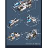 Enlighten 41310 Qman 41310 non  THỢ SĂN SAO bộ đồ chơi xếp lắp ráp ghép mô hình Transformers Robot Đại Chiến Người Máy Biến Hình 521 khối